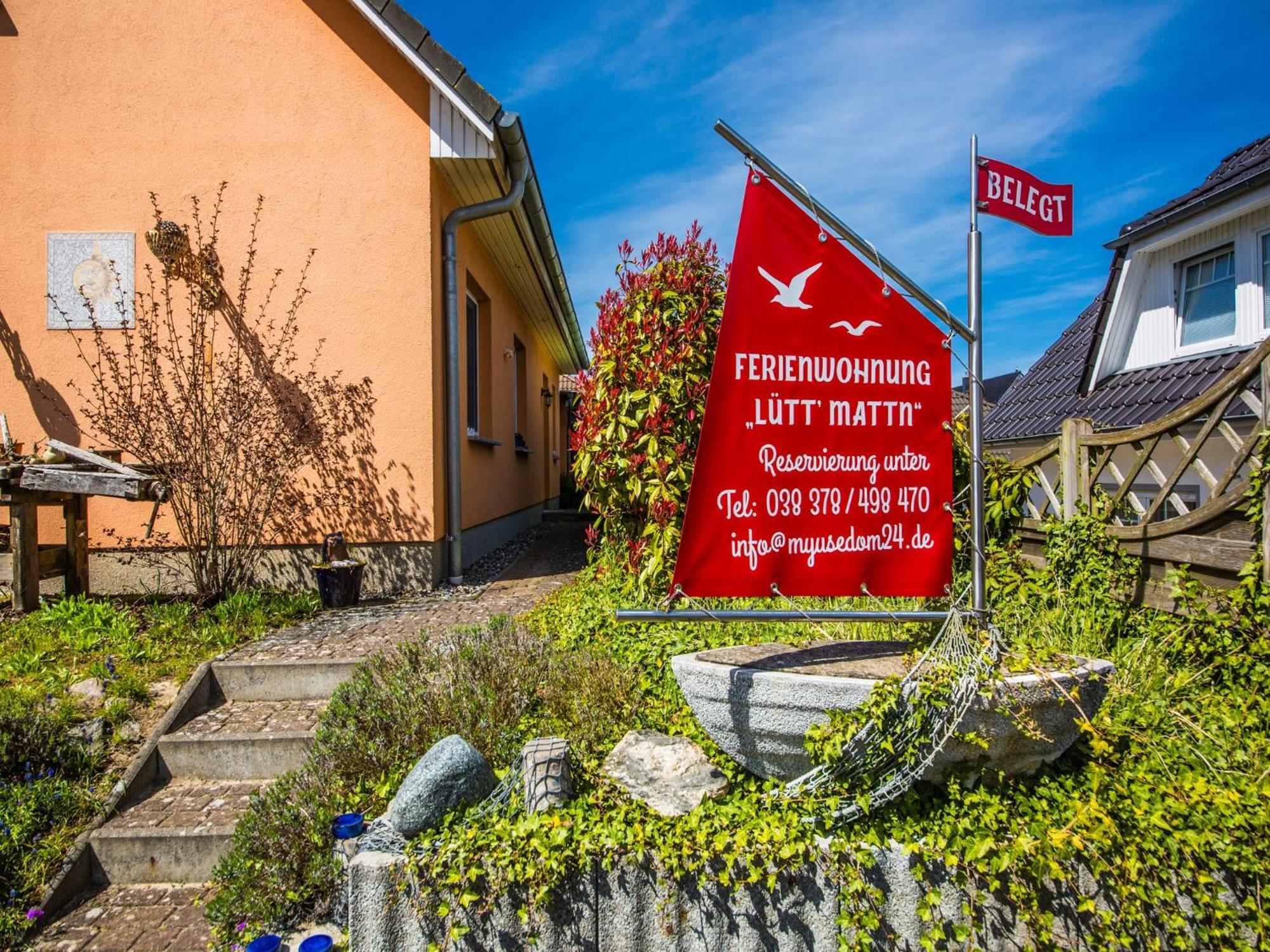 Ferienwohnung Luett-Matt'N -01 Heringsdorf  Buitenkant foto